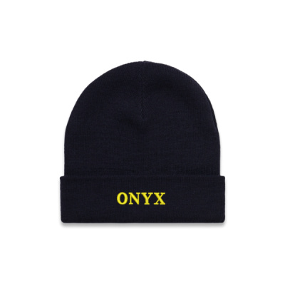Yellow Stitch Onyx Beanie Thumbnail