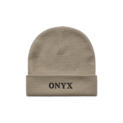 Black Stitch Onyx Beanie Thumbnail