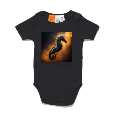 Unisex - Onyx Anchor Seahorse Thumbnail